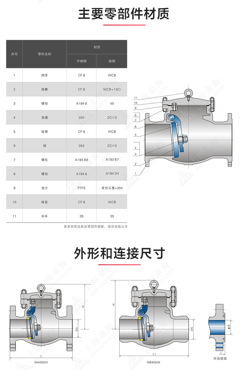 H44型国标旋启式止回阀_MILAN米兰体育(中国)官方网站结构图.jpg